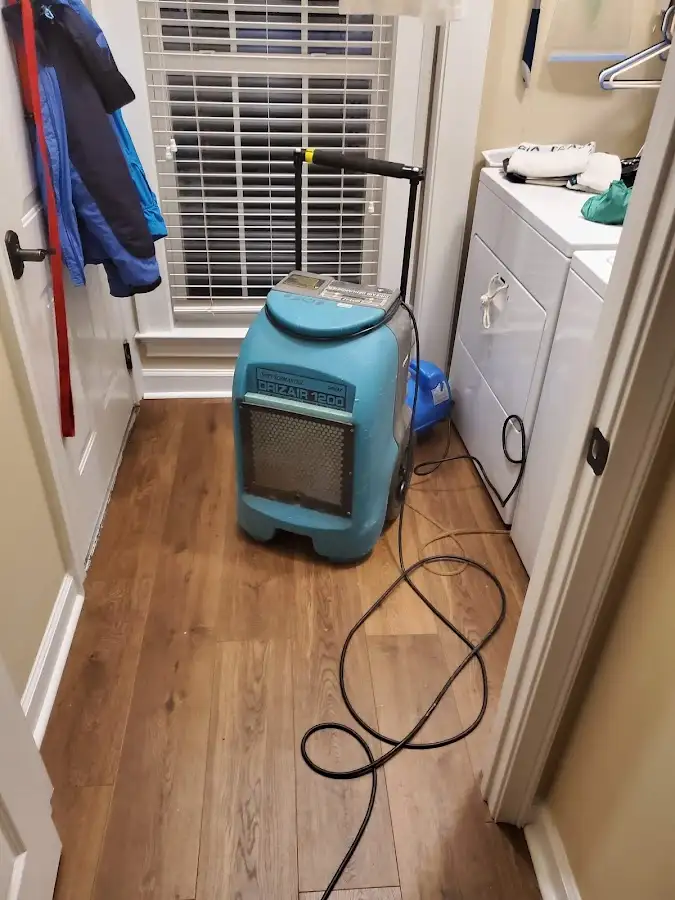 Commercial dehumidifier deployed for Flood Damage Cleanup in Portales